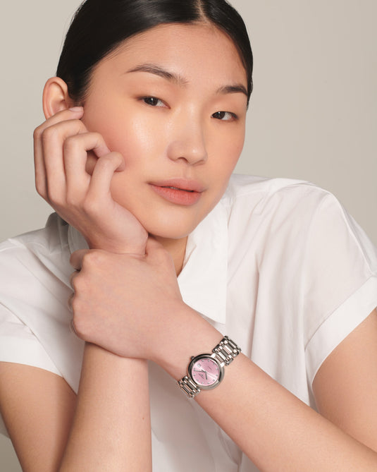 Longines Primaluna Automatic Watch, Ø 30.00 Mm, Stainless Steel. L8.113.4.99.6