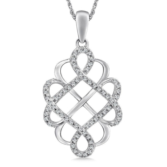 DIAMOND NECKLACE PDD2576-WCH
