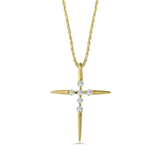 DIAMOND CROSS NECKLACE PXD510