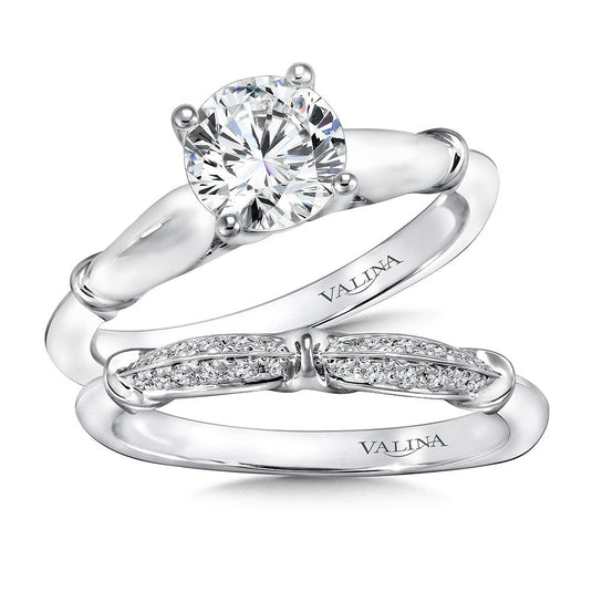 SOLITAIRE DIAMOND ENGAGEMENT RING R9424W-1.0