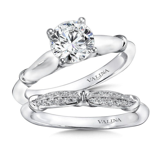SOLITAIRE DIAMOND ENGAGEMENT RING R9424W-1.0