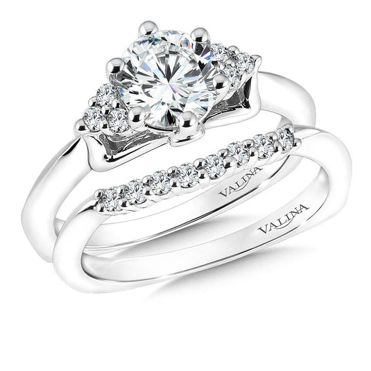 6-PRONG DIAMOND ENGAGEMENT RING R9593W