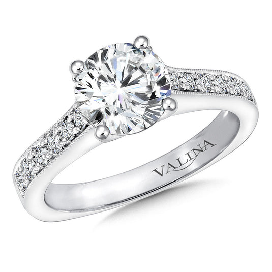 DIAMOND ENGAGEMENT RING R9664W