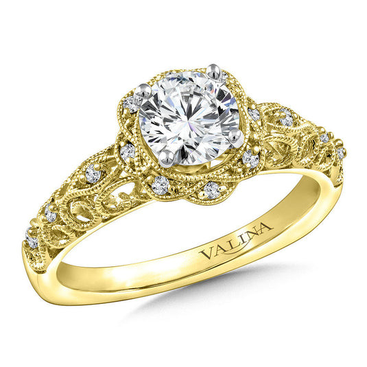 DIAMOND ENGAGEMENT RING R9813Y