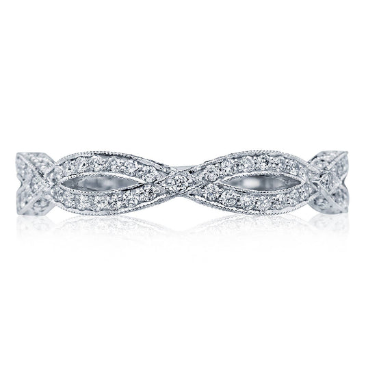 Ribbon Design Wedding Band
