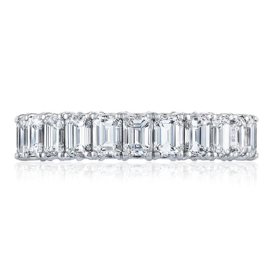Emerald Cut Diamond Eternity Band