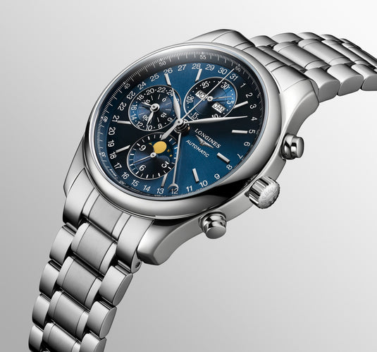 Master Collection Chrono Moonphase Automatic Watch L2.773.4.92.6
