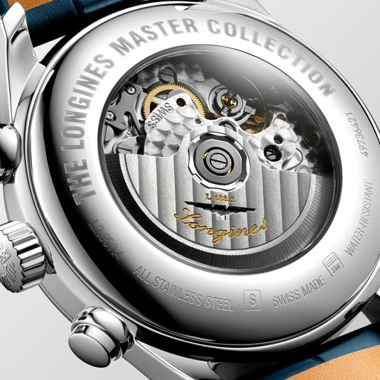 Master Collection Chronograph Automatic Watch L2.859.4.92.0