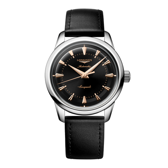 Longines Conquest Heritage Automatic Watch, Ø 38.00 Mm, Stainless Steel. L1.649.4.52.2