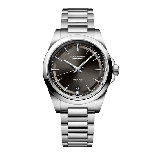 Longines Conquest Automatic Watch, Ø 38.00 Mm, Stainless Steel. L3.720.4.52.6
