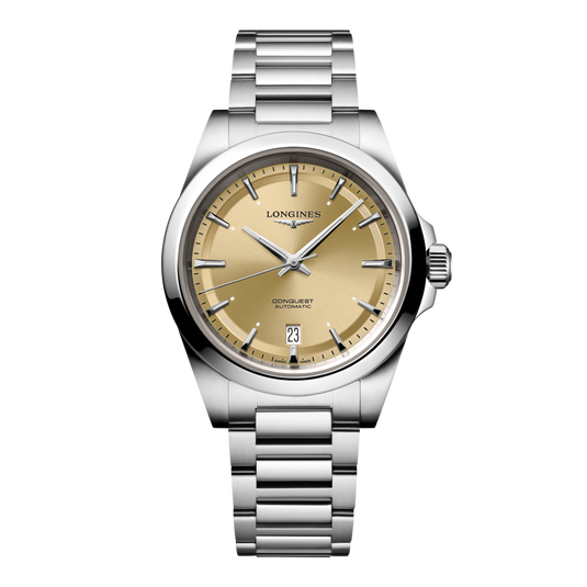 Longines Conquest Automatic Watch, Ø 38.00 Mm, Stainless Steel. L3.720.4.62.6