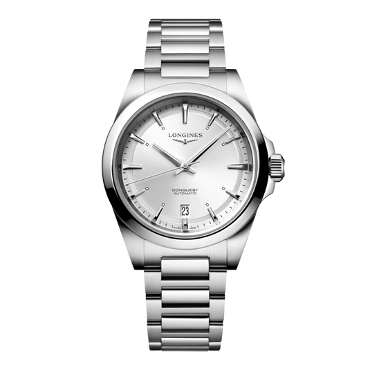 Longines Conquest Automatic Watch, Ø 38.00 Mm, Stainless Steel. L3.720.4.72.6