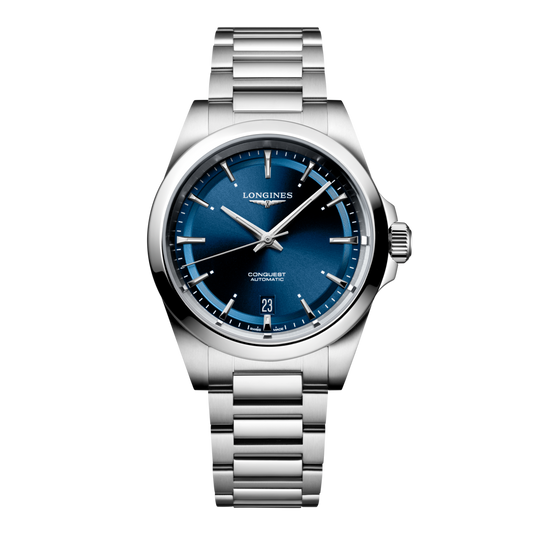 Longines Conquest Automatic Watch, Ø 38.00 Mm, Stainless Steel. L3.720.4.92.6