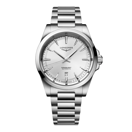 Longines Conquest Automatic Watch, Ø 41.00 Mm, Stainless Steel. L3.830.4.72.6