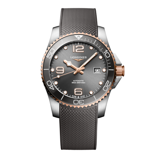 Longines Hydroconquest Automatic Watch, Ø 41.00 Mm, Stainless Steel And Ceramic Bezel. L3.781.3.78.9