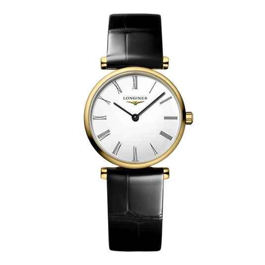 Longines La Grande Classique De Longines Quartz Watch, Ø 24.00 Mm, Yellow Pvd Coating. L4.209.2.11.B