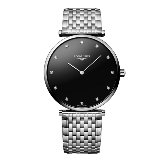 Longines La Grande Classique De Longines Quartz Watch, Ø 38.00 Mm, Stainless Steel. L4.866.4.58.C