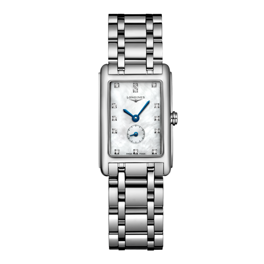 Longines Dolcevita Quartz Watch, 20.80 X 32.00 Mm, Stainless Steel. L5.255.4.87.6