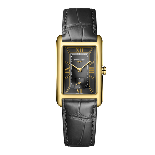 Longines Dolcevita Quartz Watch, 23.00 X 37.00 Mm, 18 Karat Yellow Gold. L5.512.6.75.2