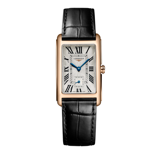 Longines Dolcevita Quartz Watch, 23.00 X 37.00 Mm, 18 Karat Pink Gold. L5.512.8.71.0