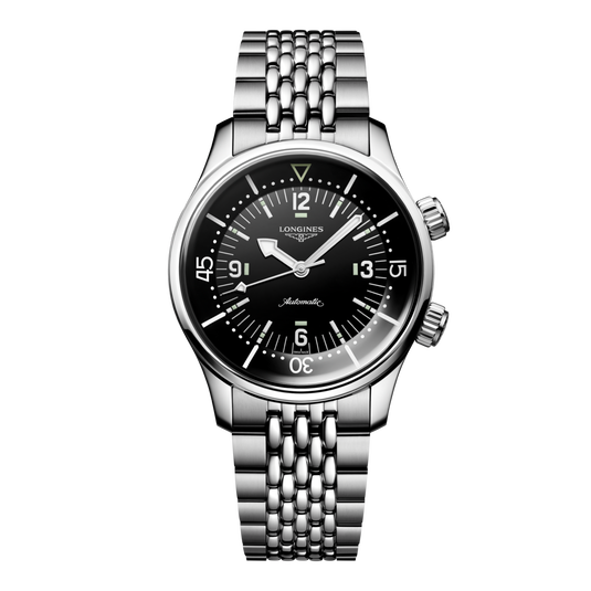 Longines Legend Diver Automatic Watch, Ø 39.00 Mm, Stainless Steel. L3.764.4.50.7