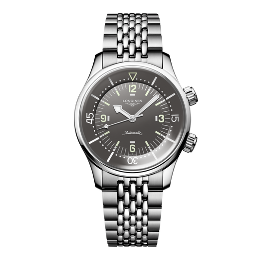 Longines Legend Diver Automatic Watch, Ø 39.00 Mm, Stainless Steel. L3.764.4.99.6