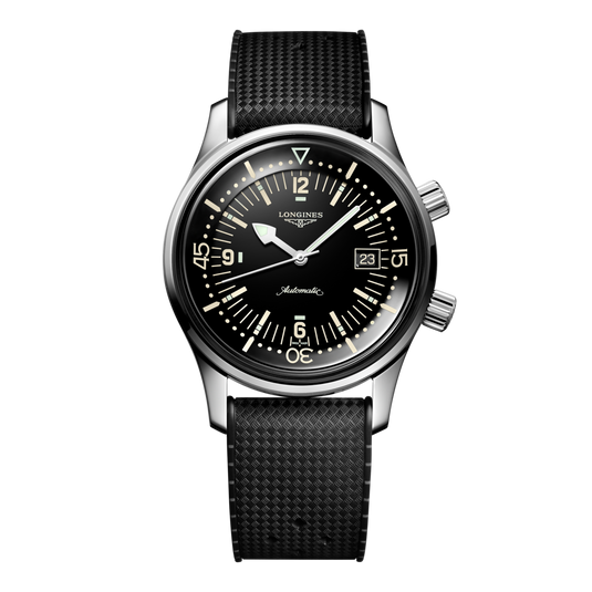 Longines Legend Diver Automatic Watch, Ø 42.00 Mm, Stainless Steel. L3.774.4.50.9