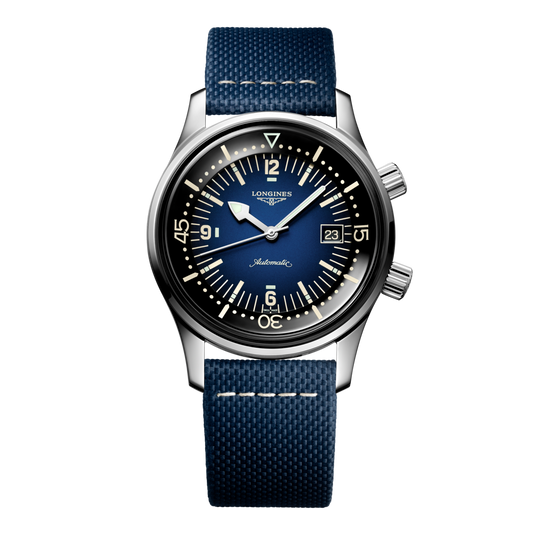 Longines Legend Diver Automatic Watch, Ø 42.00 Mm, Stainless Steel. L3.774.4.90.2