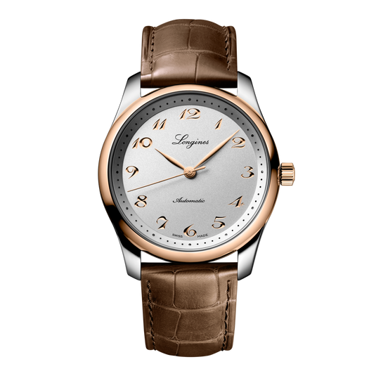 Longines Master Collection Automatic Watch, Ø 40.00 Mm, Stainless Steel And 18 Karat Pink Gold Cap 200. L2.793.5.70.2