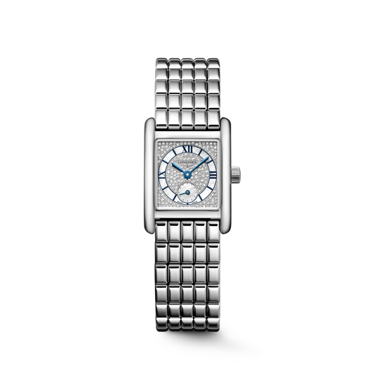 Longines Mini Dolcevita Quartz Watch, 21.50 X 29.00 Mm, Stainless Steel L5.200.4.87.6