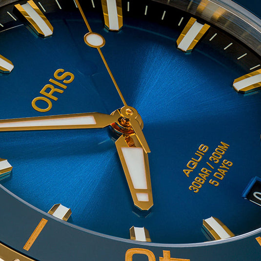 Oris Aquis Date Calibre 400 Automatic Watch 01 400 7769 6355-07 8 22 09PEB