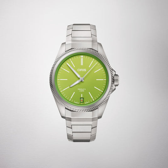 Oris ProPilot X Kermit Edition Automatic Watch 01 400 7778 7157-Set