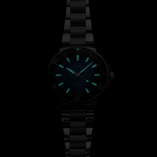 Oris Aquis Date Calibre 400 Automatic Watch 01 400 7790 4135-07 8 23 02PEB