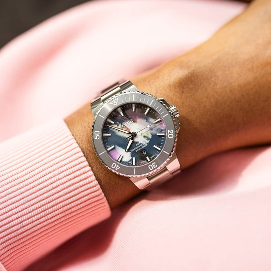 Oris Aquis Date Upcycle Automatic Watch 01 733 7789 4150-07 8 23 04PEB