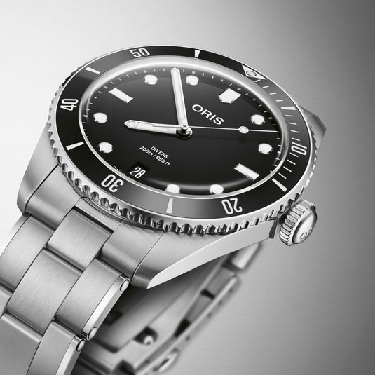 Oris Divers Date Automatic Watch 01 733 7795 4054-Set
