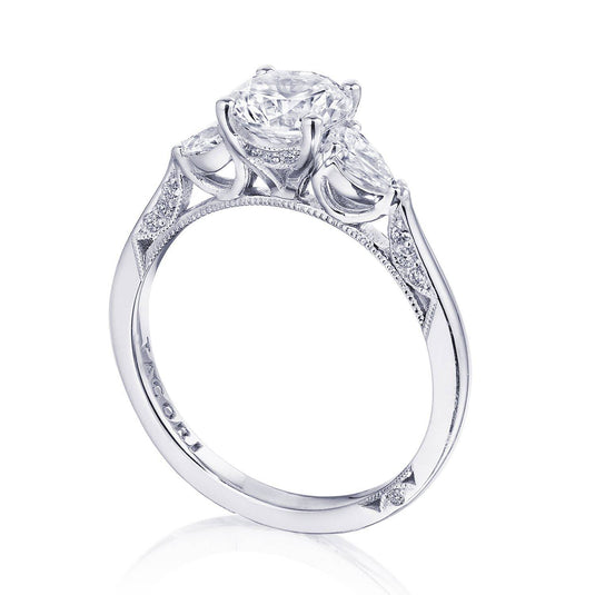 Tacori Round 3-Stone Engagement Ring 2668RD65