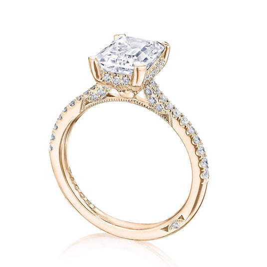 Tacori Emerald Solitaire Engagement Ring 2671EC85X65