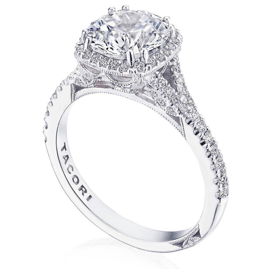 Tacori Round Bloom Engagement Ring 2672CU8