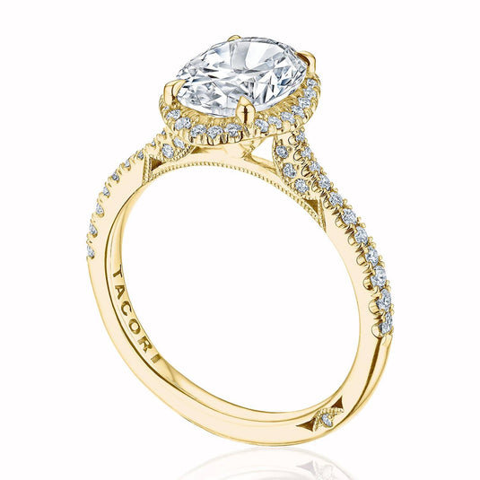 Tacori Oval Bloom Engagement Ring 2677OV95X7