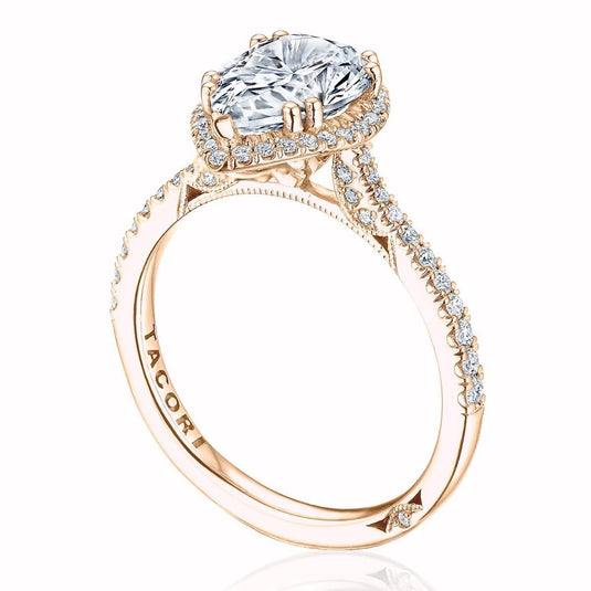 Tacori Pear Bloom Engagement Ring 2677PS10X7