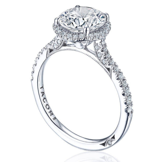 Tacori Round Bloom Engagement Ring 2677RD8