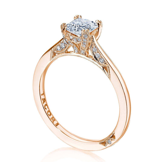 Tacori Princess Solitaire Engagement Ring 2678PR5