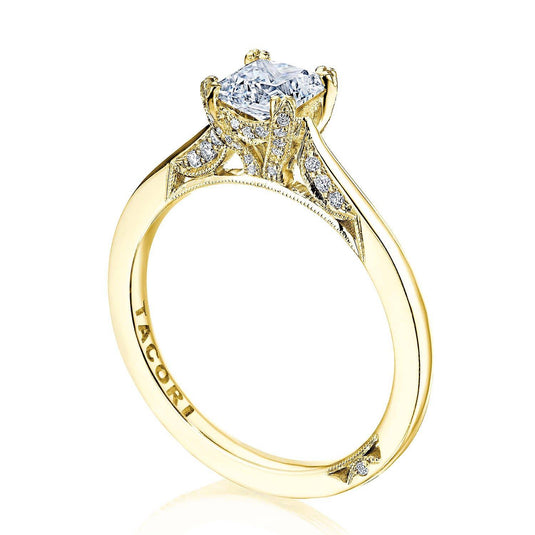 Tacori Princess Solitaire Engagement Ring 2678PR5