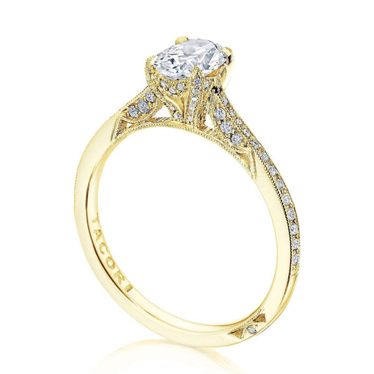 Tacori Oval Solitaire Engagement Ring 2679OV7X5