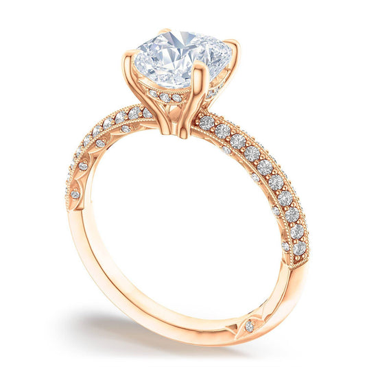 Tacori Cushion Solitaire Engagement Ring 2686cu65