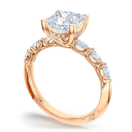 Tacori Princess Solitaire Engagement Ring 2687pr65