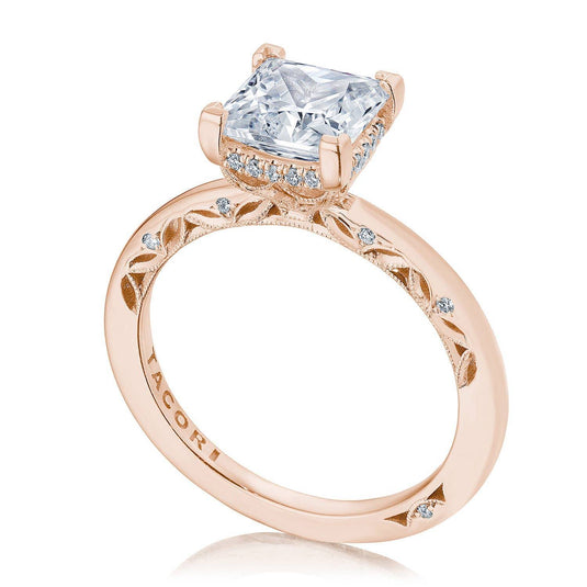 Tacori Princess Solitaire Engagement Ring 268917PR7