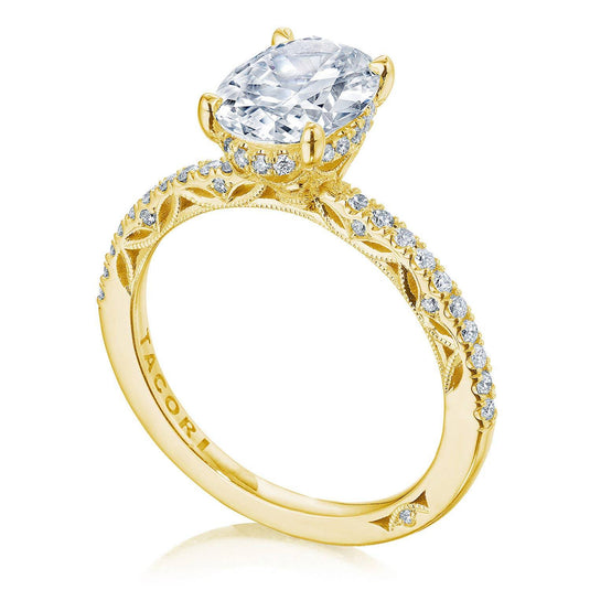 Tacori Oval Solitaire Engagement Ring 269017OV95X7