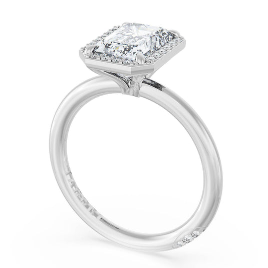 Tacori Emerald Bloom Engagement Ring 2584RD65