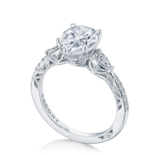 Tacori Pear 3-Stone Engagement Ring 269417PS10X7